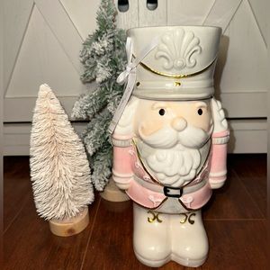 Arlington HTF Pink Nutcracker Canister Cookie Jar